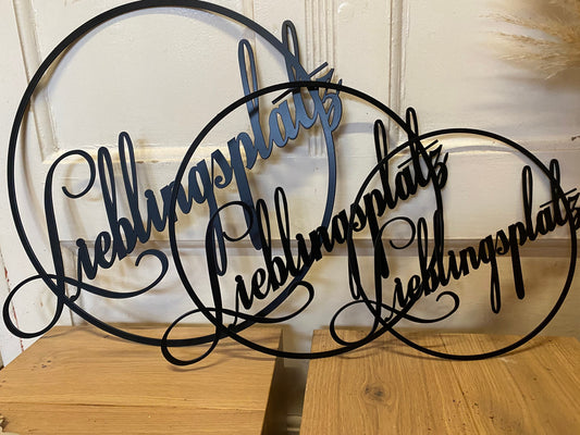 Kranz Lieblingsplatz ohne Trockenblumen