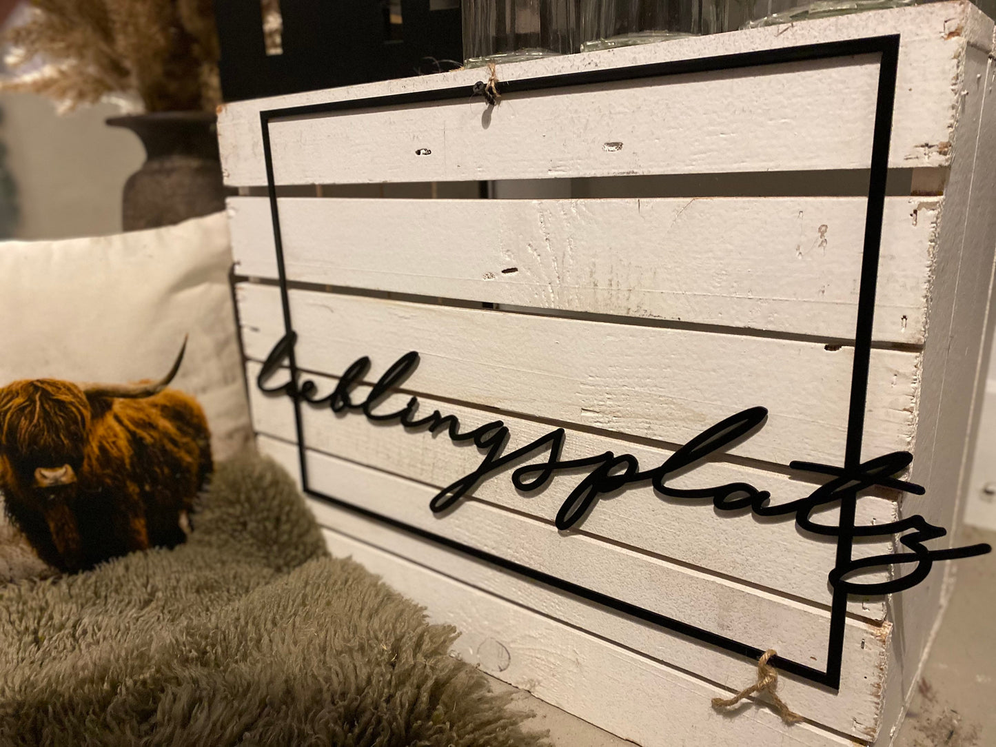 Stahlbild Lieblingsplatz